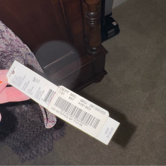 NWT Alex Marie Multicolor Zigzag Dress - Picture 4 of 5